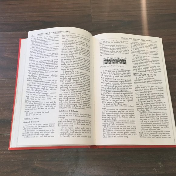 Chilton's Repair and Tune-up Guide: Fairlane and Torino 1972 Hardcover - Picture 10 of 13